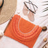 Gets Straw Clutch Bags for Women Handmade Woven Summer Beach Envelope Purse Wallet Crossbody Bag with Strap...