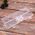 OriGlam Transparent Tableware Storage Case, Portable Flatware Utensil Box, Clear Cutlery Organziers Container for Spoon Fork Chopsticks for Travel...