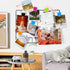 GRTARD Magnetic Clips 6Pack Magnet Metal Clips, Whiteboard Magnet Clip Strong Refrigerator Magnets Clips for Home, School, Hanging Photos, Memo No...