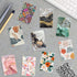 Leather Phone Card Holder Phone Wallet, Stick Back Phone Wallet Sticker Stylish Phone Case Credit Card Holder, Suitable for iPhone, Samsung, Andro...