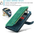 Samsung Galaxy A15 5G Wallet Case with Card Holder Kickstand Magnetic Zipper Pocket Lanyard Strap Wristlet,Leather Flip Case Wallet for Samsung Ga...