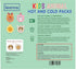 Kid’s Boo Boo Ice Packs w/Ultra Soft and Fun Sleeves- Hot and Cold Therapy - Children’s Pain Relief Cold Compress for Injuries (Unicorn)...