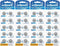 AG10 Button Cell Batteries LR1130 Battery 1131 389 390 189 LR54 Battery for Calculator (40 Count (Pack of 1))...