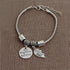 Infasea Best Friend Gift Charm Bracelet - 2 PCS Stainless Steel Expendable Inspirational Bangle Bracelets...