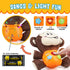 Insnug Plush Monkey Musical Baby Toys - Educational Montessori Stuffed Animal Light Up Toys Small Fun Sensory Brain Development for Newborn Infant...