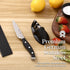 Master Maison 3.5" Professional German Stainless Steel Paring Knife Set w/Dual Sharpener & Edge Guard - Peeling Chef Kitchen Set - Kitchen Pairing...