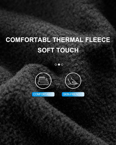 ROCKBROS Ski Mask Thermal Fleece Balaclava Ski Face Mask for Cold Weather Winter Full Face Protective Headgear for Men Women Black...