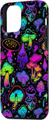 iPhone 12 mini Psychedelic Magic Mushrooms Hippie Trippy Pattern Case...