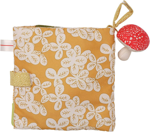 Manhattan Toy Deer One Soft Activity Crinkle Book & Fold Out Pat Mat for Baby, Toddler with Squeaker, Discovery Mirror and Teether...