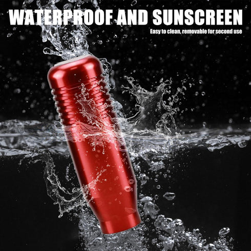 1 PC Manual Gear Stick Shifter Knobs, Car Shift Head Knob with 3 Threaded Adapters, Aluminum Alloy Car Stick Shift Lever Knob, Universal for Most ...