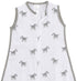 Amazing Baby Cotton Muslin Sleeping Sack, For Baby Boy or Girl, Wearable Blanket with 2-way Zipper, Zebras, Black, Medium (6-12 Month)...