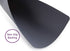 Dexas Heavy Duty Grippmat Flexible Cutting Board Set of Four, 8 by 11 inches, Gray, Red, White and Green...