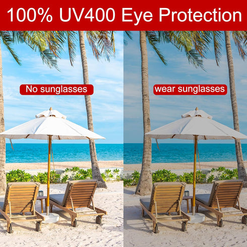 4th Of July Sunglasses American Flag Sunglasses for Independence Day Flag Day June 14th Events Sunglasses Protect Your Eyes from UV Rays Outdoor A...