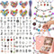 DiiuuAII Charm Bracelet Making Kit for Girls,142 Pcs DIY Charm Bracelet Jewelry Making Kit, Gift Packaging Available As Christmas Gift,with a Port...