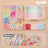 16 Pack Small Plastic Beads Storage Containers Box, Clear Bead Organizer Case with Snap-Tight Closure Hinged Lid for Storage Small Items, Beads, C...