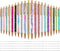 Handepo 20 Pcs Christmas Glitter Retractable Click Ball Pens Cute Pens for Journaling Fancy Pen for Women Metal Retractable Pen and 20 Pcs Replace...