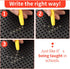 Outus 3 Pieces Replacement Stylus Magnetic Drawing Pen Magnet Replacement Pens for Magnetic Drawing Board Magnapad A to Z and Numbers 0 to 9, Yell...