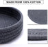 Trivets for Hot Dishes, Trivets for Hot Pots and Pans, 7 Inchs Hot Pads 5 Pcs and Storage Basket for Countertops, Pot Holders for Kitchen, Cotton ...