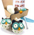 Woolbuddy Owl Needle Felting Kit for Beginners – DIY Animal Craft Kit with Wool, Needles & Photo Instructions – Fun Project for Adults & Kids...