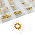 PANMILED 30 Values 600 Pieces Ceramic Capacitor 10PF to 680PF and 1NF to 680NF and 1UF to 10UF Multilayer Monolithic Ceramic Capacitor Assortment ...