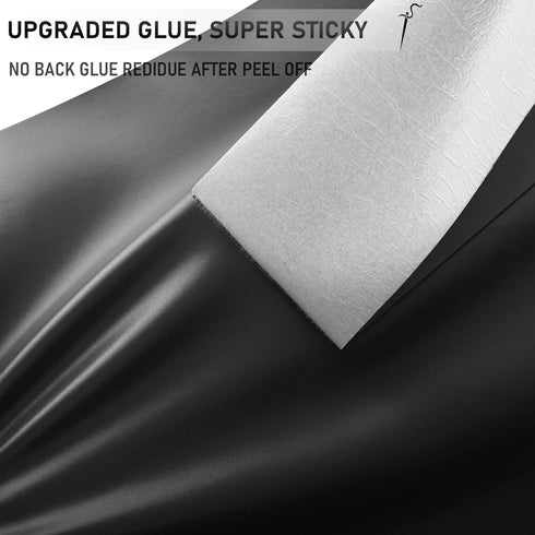 YAFLC Self Adhesive Leather Repair Tape Kit, 4"x 63" Leather Repair Patch for Furniture, Leather Repair Patch for Car seat, Sofas, Couch, Boat Sea...