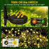 2 Pack Solar Garden Lights, 10 LED Solar Firefly Light Outdoor Waterproof, 8 Modes Solar Outdoor Lights, Swaying Solar Garden lights for Landscape...