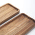 Bathroom Vanity Tray, Acacia Wood Counter Tray, Toilet Tank Tray, Appetizer Charcuterie Snack Serving Board, 13.8 x 5.5 x 0.8 inch...