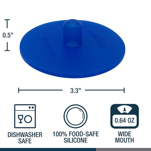 Masontops Pickle Pipes - Airlock Fermentation Lids - Fermentation Kit For Wide Mouth Mason Jar Sauerkraut & Pickle Kit - Fermentation Jar Not Incl...