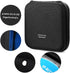 alavisxf xx CD Case, 28 Capacity EVA Protective DVD Case Portable Zipper CD Case Holder Disc Storage Organizer Wallet Bag for Car Home Travel (28 ...