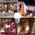 LED Vanity Light Bulb, Small Globe Christmas Light Bulbs, 15 Watts Equivalent, 1W Low Watt LED E26 Medium Screw Base Decoration Bulb, Daylight Coo...