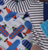 Unisex Baby Reversible Minky Dot Stroller Blanket (Choose Color) (Airplane/Turquoise)...