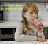 Silicone Kids Cups with Straws - Set of 2, Unbreakable Training Cup with Straw for Babies and Toddlers for less mess, BPA-Free Silicone Baby cup, ...