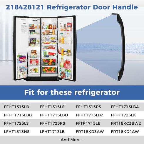AMI PARTS 218428121 Door Handles for Refrigerator Replace 5304486361,5304504510, 242059506?5304504509, AP6036332, 242059503...