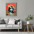 Posterizer 1 pcs-beach vibes sunset collage with vintage woman-Retro Art-Abstract & Modern Art-Gift for Art Lovers- UNFRAMED Wall Art...