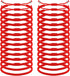 Fumete 48 Pcs Red Bracelets Bulk Kabbalah Red String Bracelet for Protection Good Luck Bracelet with Amulet Tibetan Bracelet Adjustable Buddhist K...