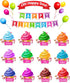 EAMAY Happy Birthday Bulletin Board Sets, Preschool & Kindergarten Classroom Decorations, Back to School Classroom Supplies, Cardstock Colorful Cu...