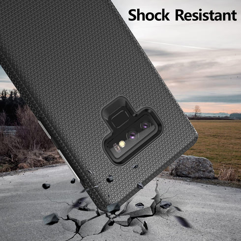 Rayboen for Samsung Galaxy Note 9 Case, Dual Defender Durable Designed Shockproof Anti-Scratch Phone Case, Dual Layer Heavy Duty Protection Cover ...