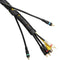 10-ft Cable Slinky Soft and Flexible Rubber Spiral Cord Wrap (2-ft X 5 pcs) Black...