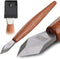 Marking Knife with Plastic Protector, Marking Gauge Woodworking, Premium Woodworking Tool with High Speed Steel Sharp Blade, Beautiful Rose Wood H...