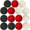 Yaomiao 15 Pieces Wicker Rattan Balls Decorative Orbs Vase Fillers for Craft, Party, Wedding Table Decoration, Aromatherapy Accessories, 1.8 Inch ...