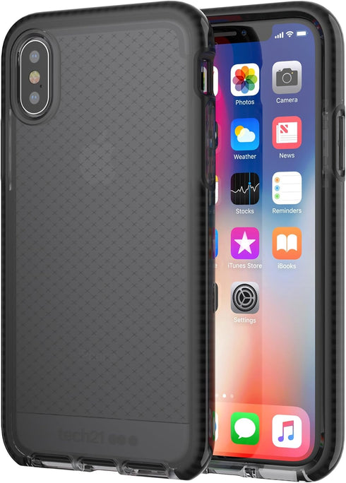 tech21 Evo Check Case for iPhone X - Smokey/Black...