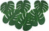 Hopeak Artificial Palm Leaves 24 Pieces Large Palm Leaves for Hawaiian Luau Party Jungle Beach Theme Party Birthday Table and Wall Decorations...