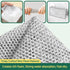 12PCS Double Layer Non Scratch Wire Dishcloth, Multipurpose Wire Dishwashing Rags for Wet and Dry...