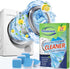 Washing Machine Cleaner Tablets, Deep Clean Front Loader & Top Load Washer, Including HE, 24 Pcs Professional Grade Washer Machine Cleaner Deodori...