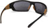 Carhartt CHB290DCC Carbondale SAFETY Glasses, Black/Tan Frame, Antique Mirror Lens...