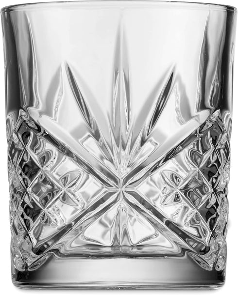 Godinger Whiskey Glass and Whiskey Stones, Gift Set Includes Old Fashioned Whiskey Glasses, 6 Whiskey Rocks Chilling Stones and Storage Pouch, Gif...