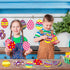 Easter Egg Cutouts for Spring Bulletin Board Classroom Decoration 45Pcs...