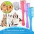 3 Pcs Pet Dog Cat Razor Comb with 50 Pcs Replacement Razors Hair Cutter Comb Cutting Scissors Hair Trimmer Comb Tool Grooming Dog Cat Double Sided...