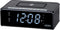 Jensen QiCR-200 Dual Alarm Clock Radio with Qi Charging, White, 9.40in. x 5.00in. x 3.00in....