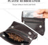 FIREDOG Genuine Leather Smoking Tobacco Pipe Pouch Case Bag for 2 Pipes Tamper Filter Tool Cleaner Preserve Freshness (Brown)...
